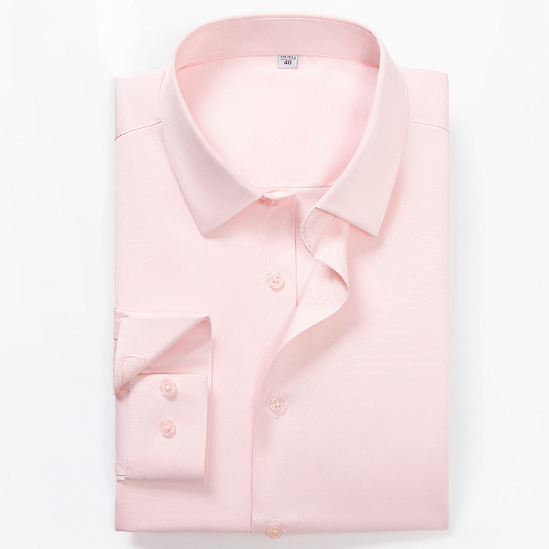 Mens Satin Silk Non Iron Business Dress Shirt (21)
