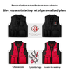Unisex Printable Breathable Flap Pocket Work Vest