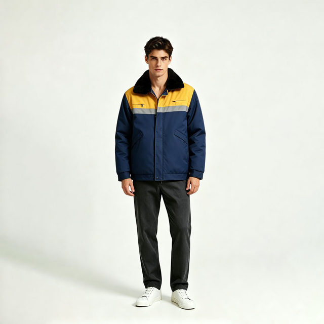 Railway Cotton Padded Jackets