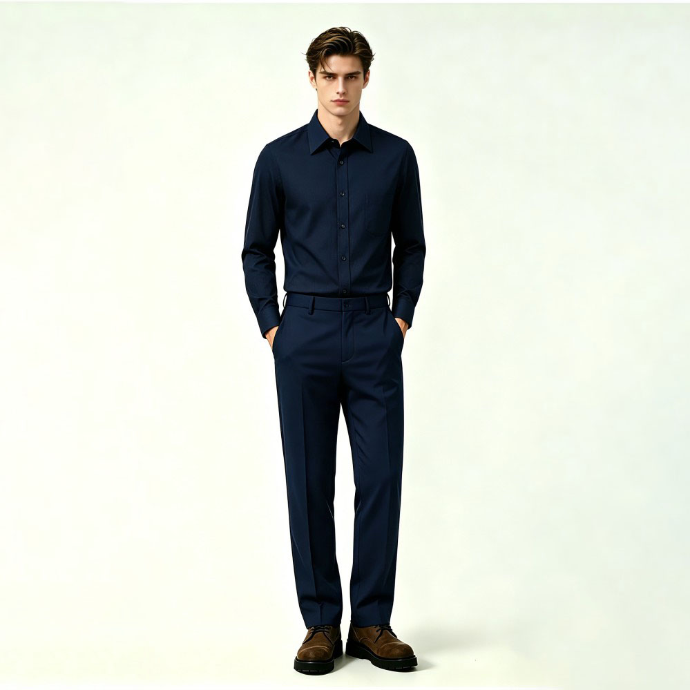 Men's Long Sleeve Business Shirt