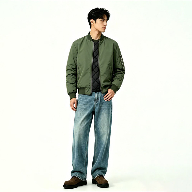 Windproof Warm Baseball Jacket