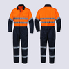 Mens Summer Cotton Hi Vis Work Coveralls