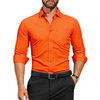 Mens Solid Easy Care Business Commute Shirt