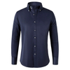Mens Long Sleeve Slim Fit Smart Casual Shirt