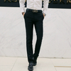 Mens Slim Fit Smart Casual Work Dress Pants