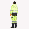 Green Reflective Warm Padded Work Jacket