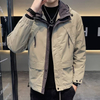 Relaxed Fit Outdoor Hooded Work Jacket