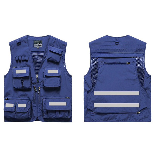 Custom Logo Printed Work Vest