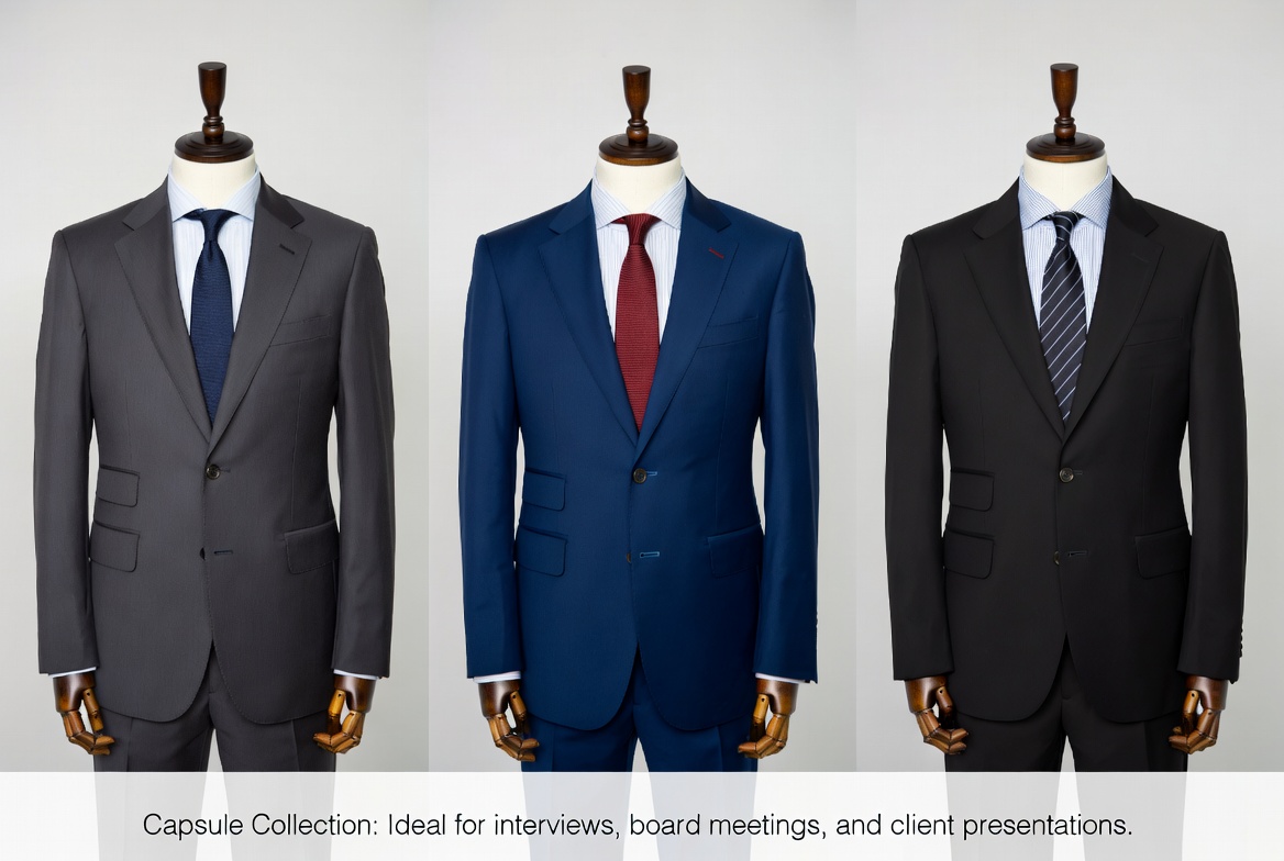 Business Professional Suit Capsule