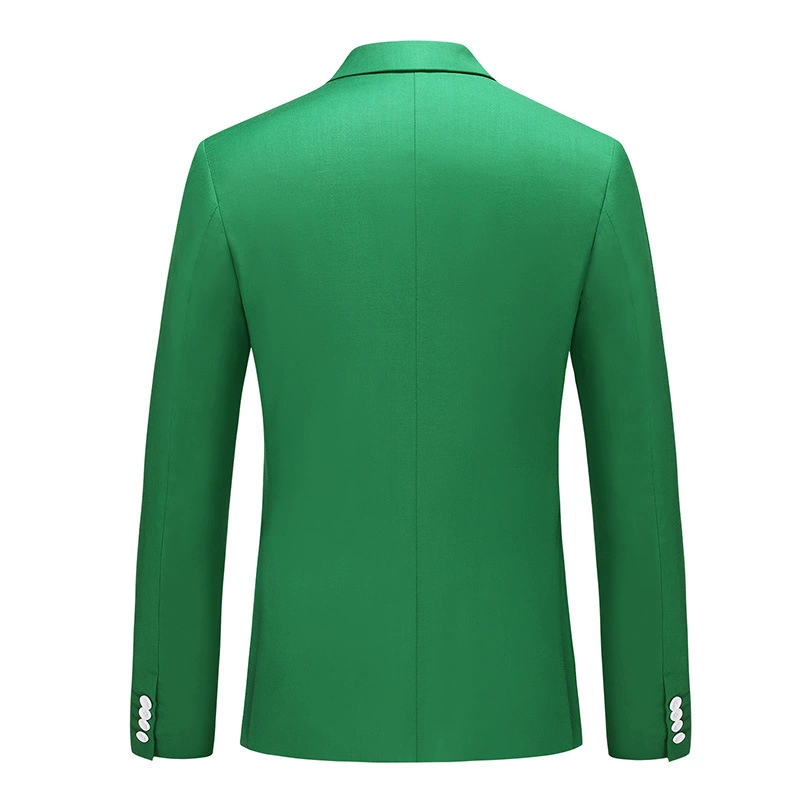 Mens Slim Double Breasted Two Piece Suit (5)