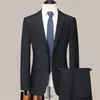 New Mens Double Breasted Two Piece Suit