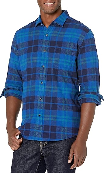 Mens Long Sleeve Flannel Shirt (1)