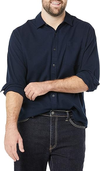 Mens Long Sleeve Flannel Shirt (10)