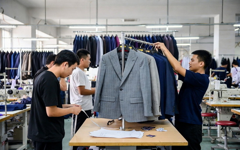 OEM Herringbone Suit Production Overview