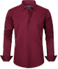 Regular Fit Stretch Business Mens Shirt