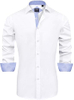 Regular Fit Patterned Stretch Mens Shirt