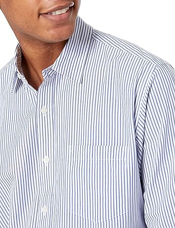 Mens Regular Fit Classic Business Poplin Shirt (12)