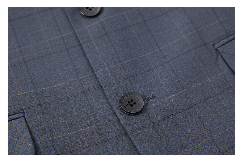 Mens Plaid Business Suit (12)