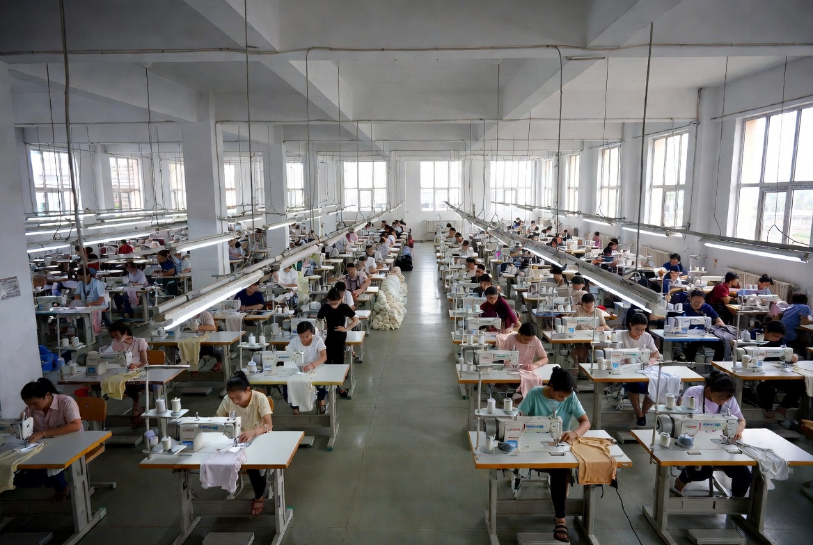 Summer Workwear Production Line China