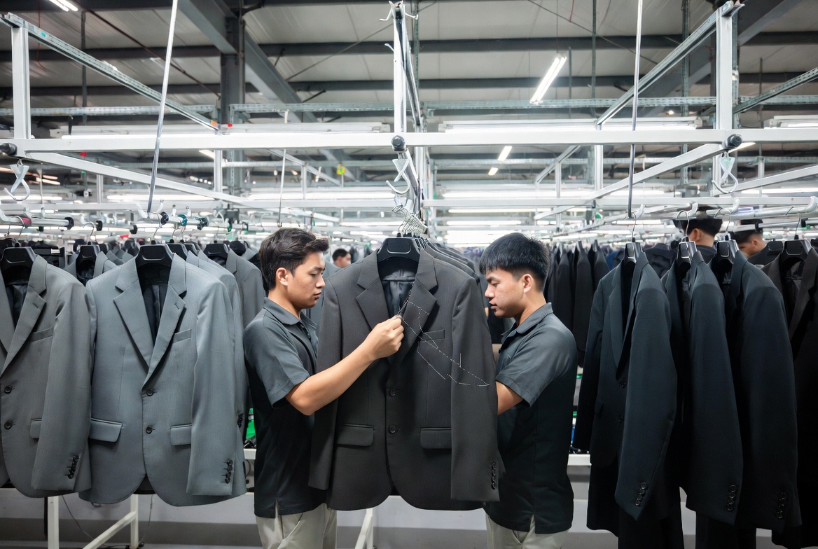 Suit Factory Quality Control Process