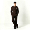 Men's Double-Breasted Business Blazer