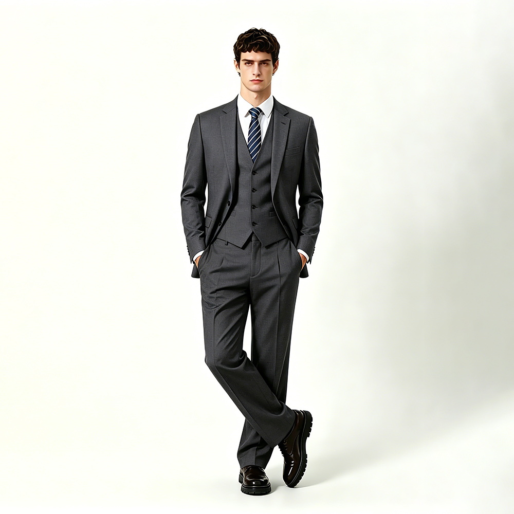 Men's Thickened Business Formal Three-Piece Suit