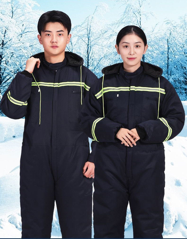 Durable Reflective Safety Industrial Work Coveralls (3)