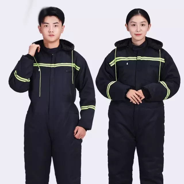 Durable Reflective Safety Industrial Work Coveralls