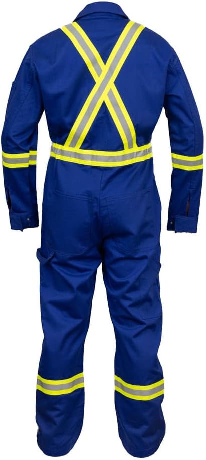 Flame Resistant FR High Visibility Hi Vis Coverall (2)