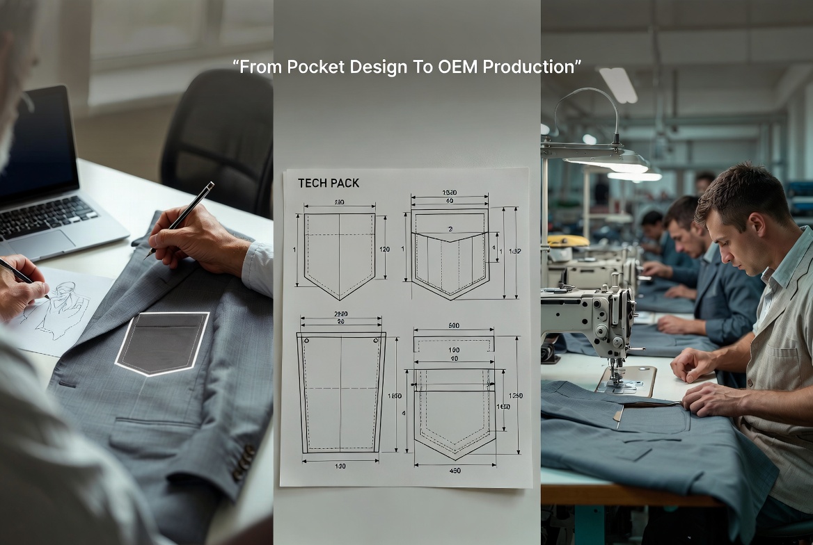 OEM Suit Pocket Specification Workflow