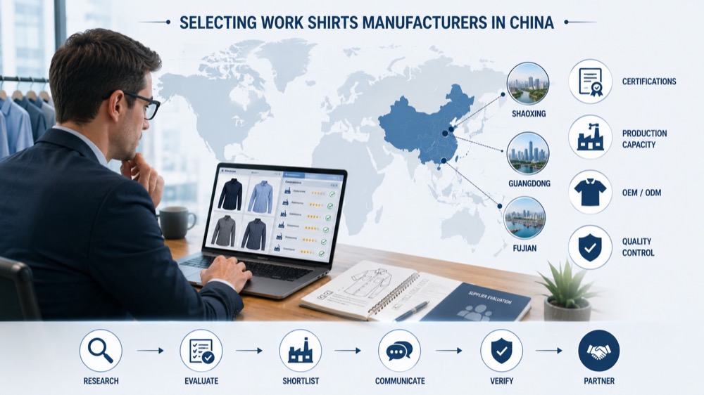 China Work Shirts Sourcing Overview