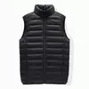 Mens Winter Fleece Lined Stand Collar Gilet