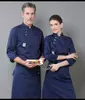 Unisex Langarm-Herbst-Winter-Kochmantel