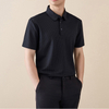 Mens Cool Breathable Business Summer Polo Shirt