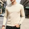 Mens Half High Neck Loose Casual Base Layer Top