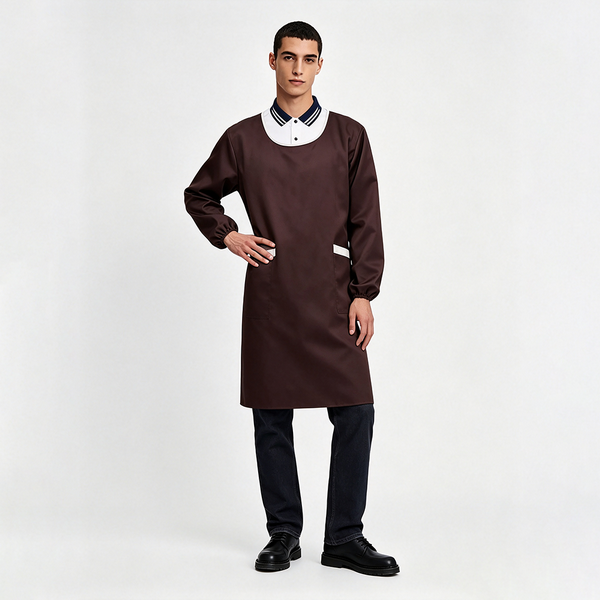 Unisex Waterproof Reversible Long Sleeve Apron