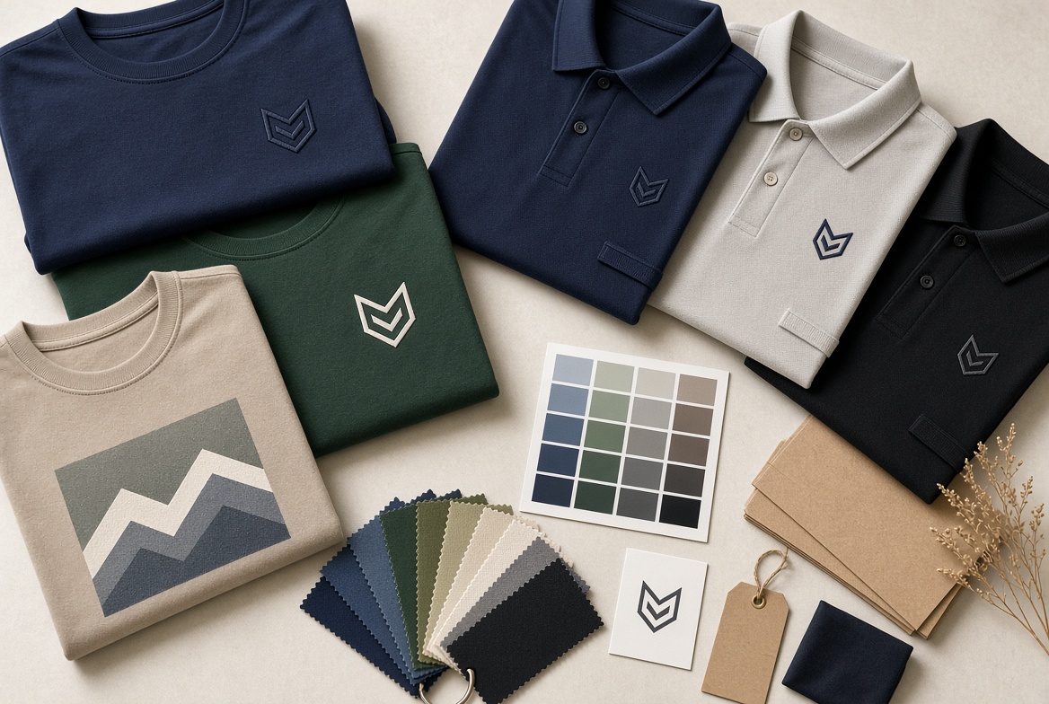 Custom Apparel Branding Details