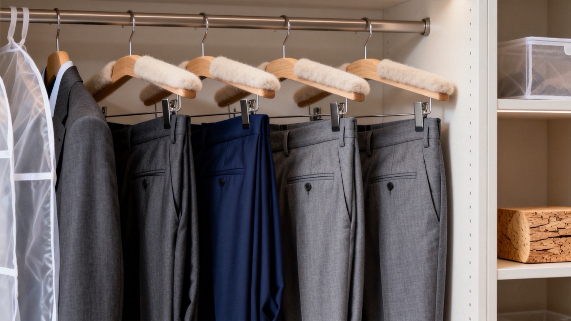Long Lasting Suit Trousers Storage Long Lasting Suit Trousers Storage