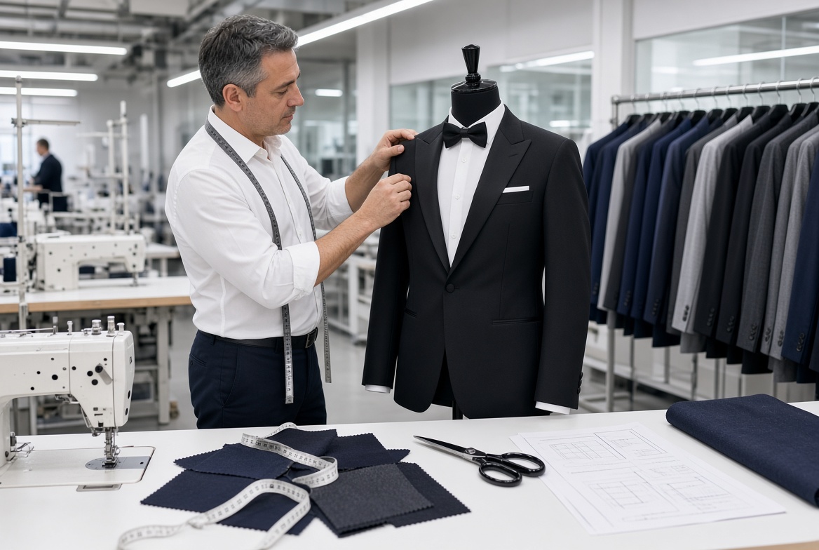 Formalwear OEM Production Process Formalwear OEM Production Process