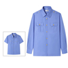 Mens Long Sleeve Railway Staff Uniform Shirt