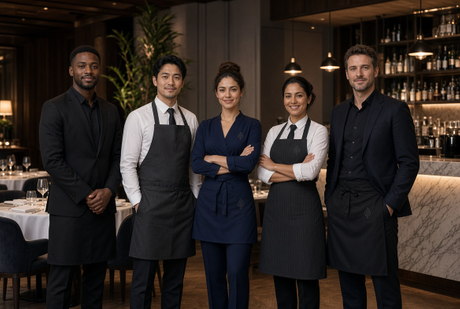 Professional Restaurant Team Uniform.jpg