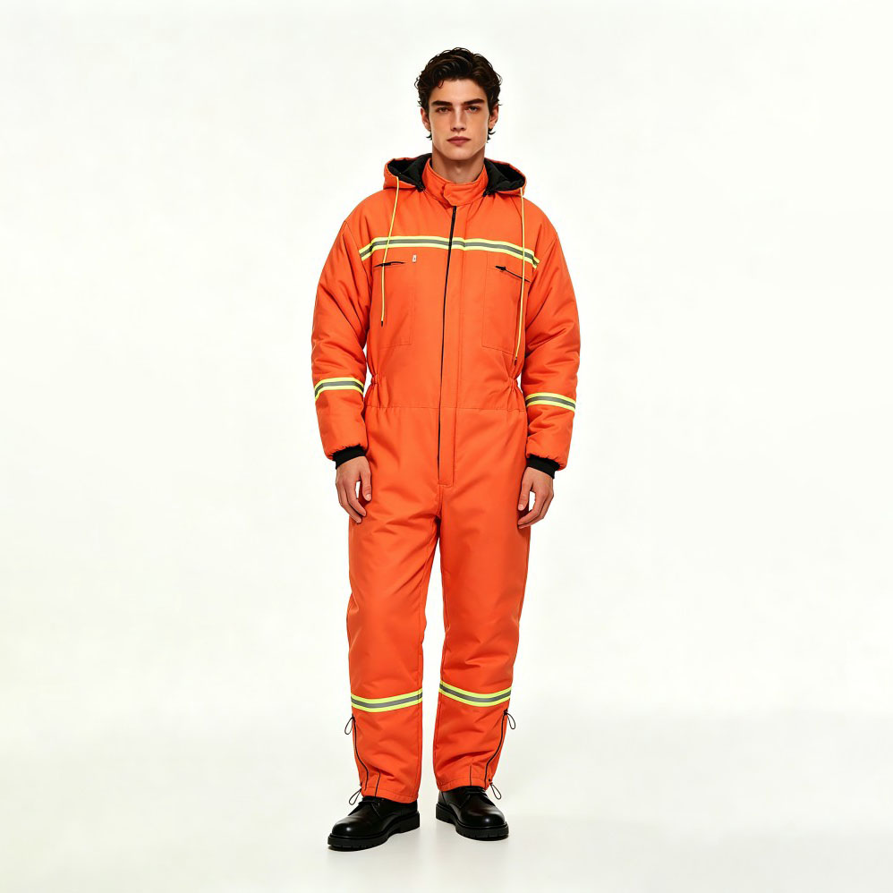 Durable Reflective Safety Industrial Work Coveralls