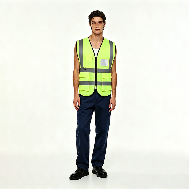 Multi Pocket Reflective Vest