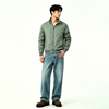 Mens Solid Casual Spring Autumn Jacket
