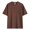 Mens Custom Double Yarn Drop Shoulder T Shirt