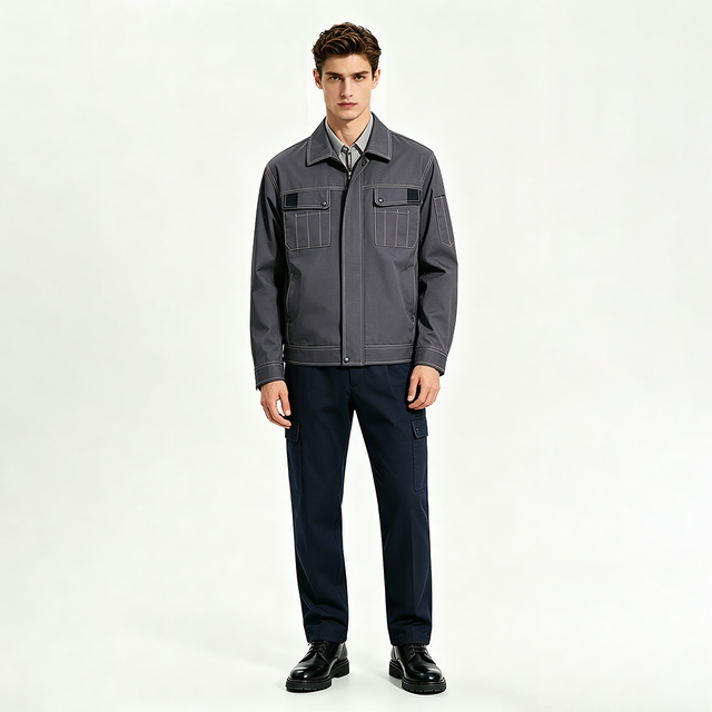 Unisex Soft Long Sleeve Workwear for Factory