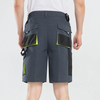 Mens Elastic Waist Anti Wrinkle Work Shorts