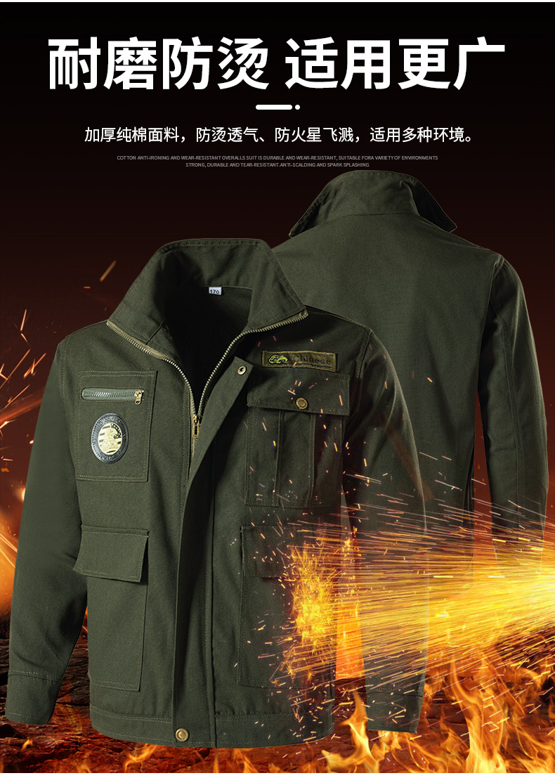 100% Cotton Heavy-Duty Workshop Workwear (16)