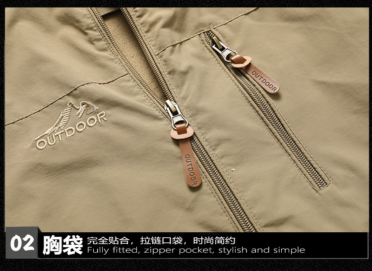 Windproof Casual Outdoor Jacket (4)