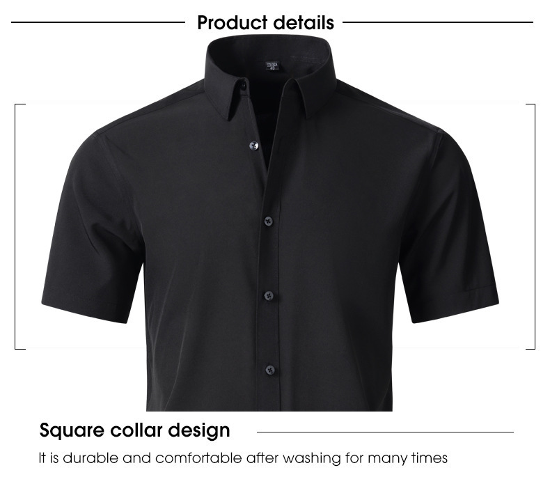 Men's Stretch Short-Sleeve Shirt (7)